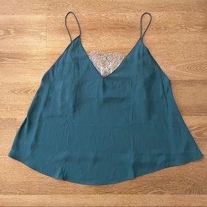 Green Free People Cami